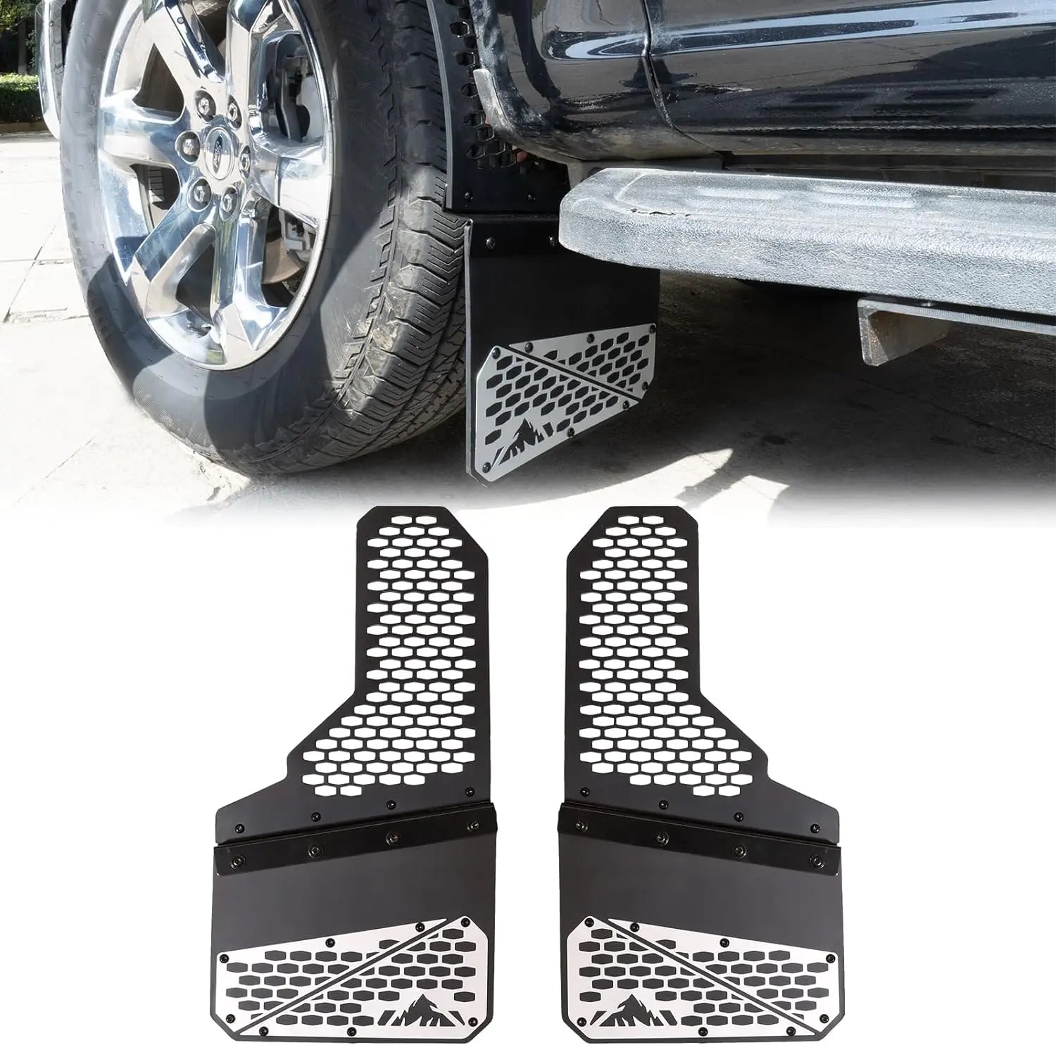 2X Truck Mud Flaps Fit for Ford F-Series-1