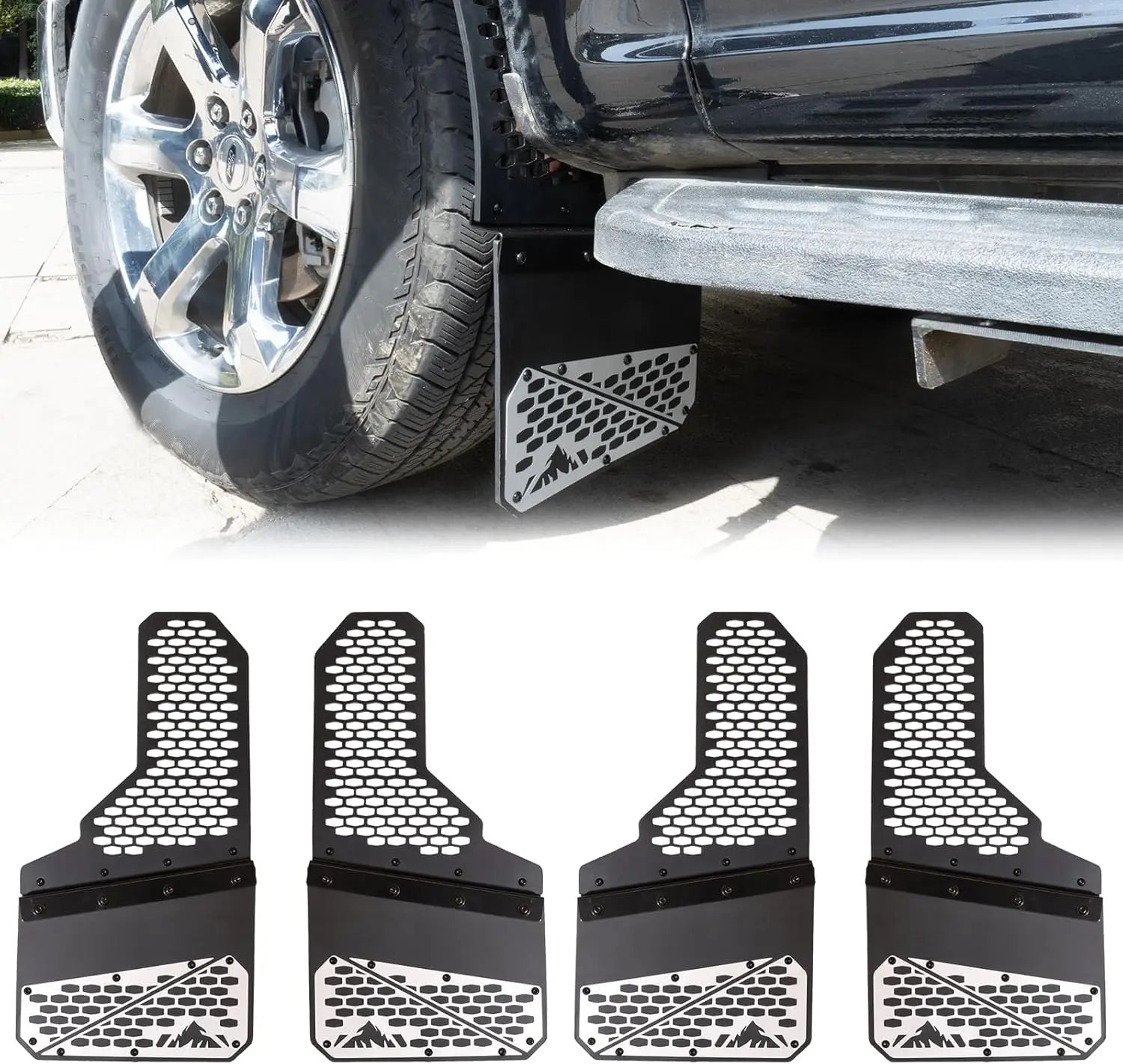 4X Truck Pickup Mud Flaps Fit for Ford F-Series-1