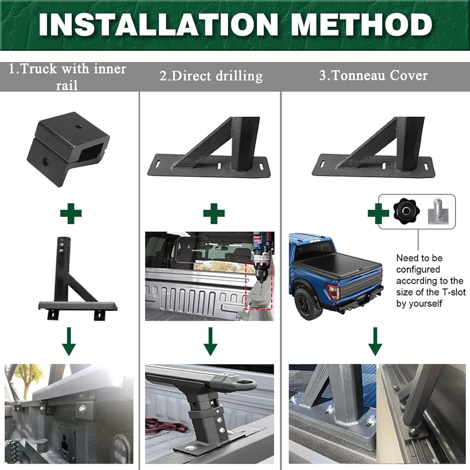 800LB Extendable Bed Rack for Truck-3