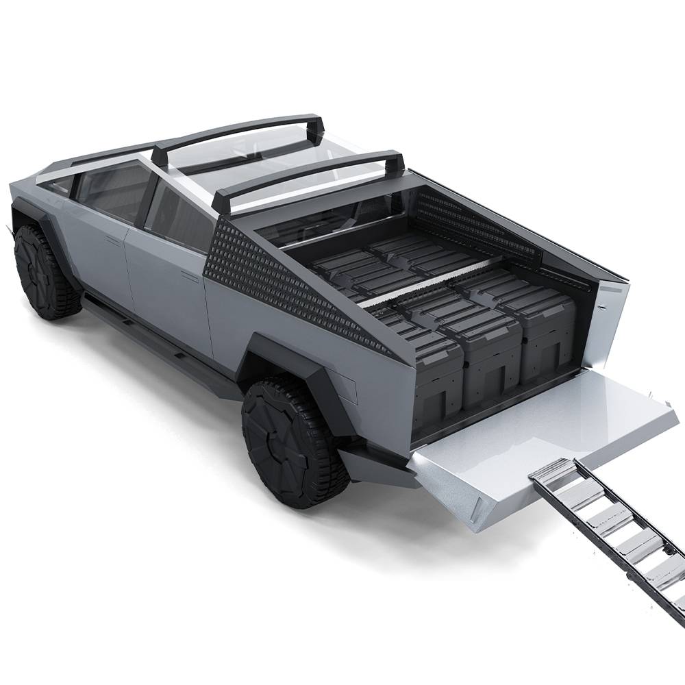 Vault Cargo Bins for Tesla Cybertruck 2024